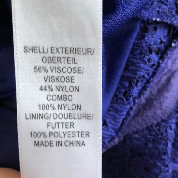 Adrianna Papell lace, 3/4 sleeve dress - Picture 6 of 6